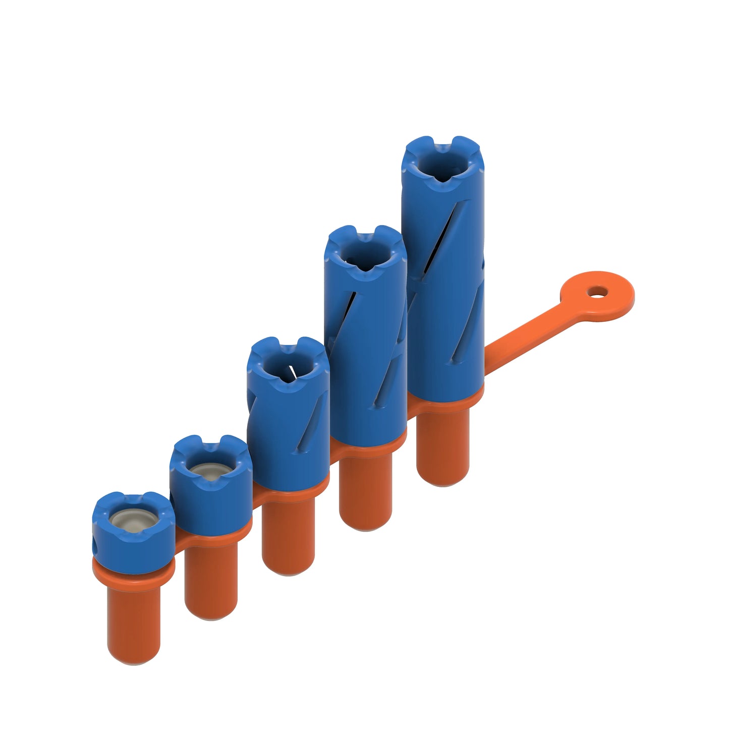 Vanotee – tee de golf durable- Bleu-Orange - Suppa