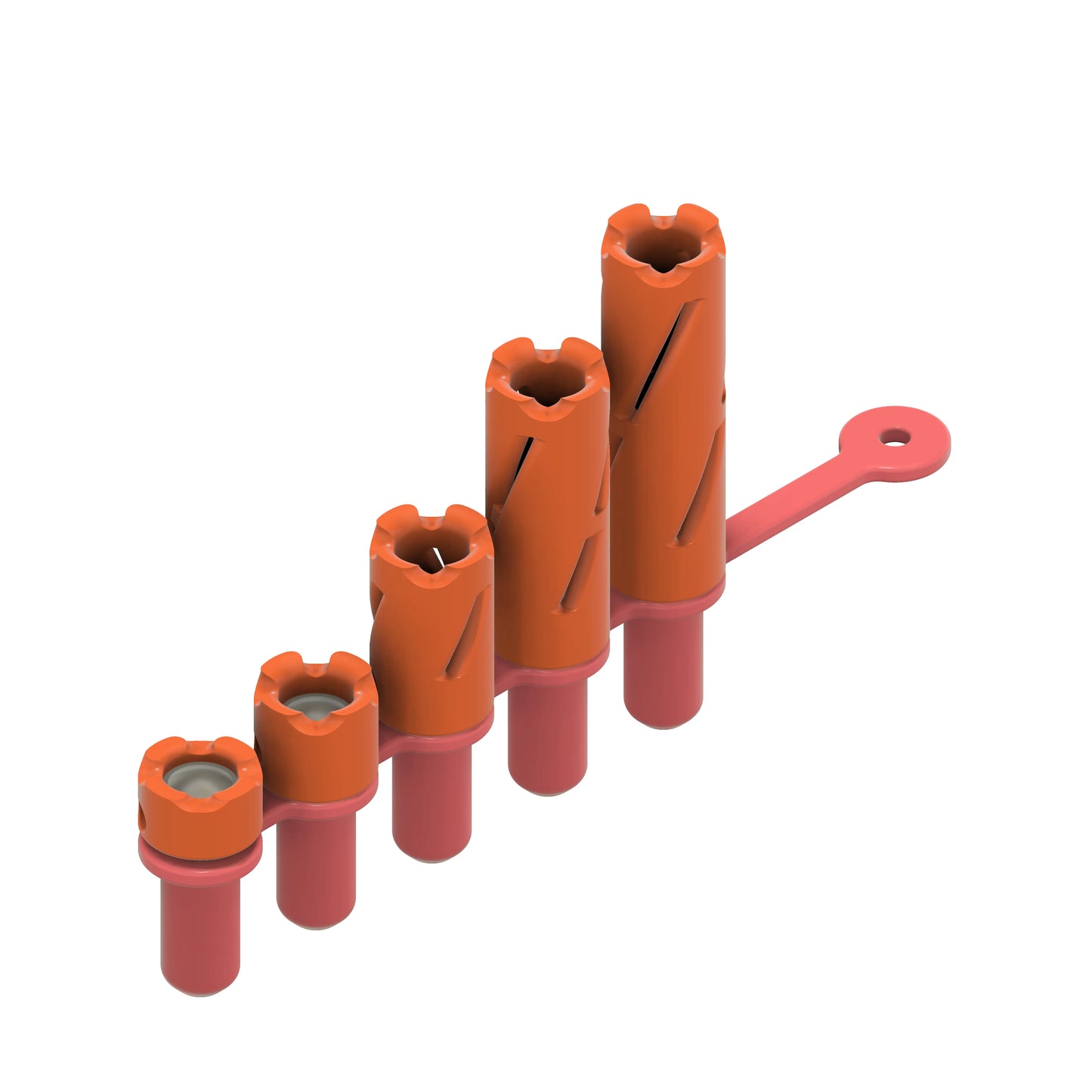 Vanotee – tee de golf durable- Orange-Rose - Suppa