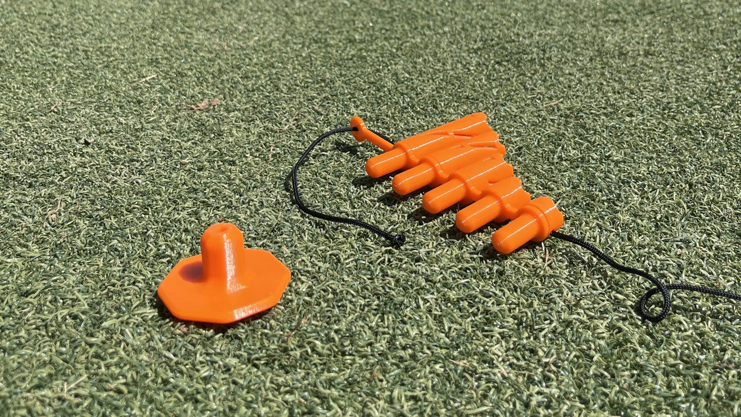Vanotee de Tapis - Tee de golf pour tapis de practice - Tee de tapis pour golf - Suppa.