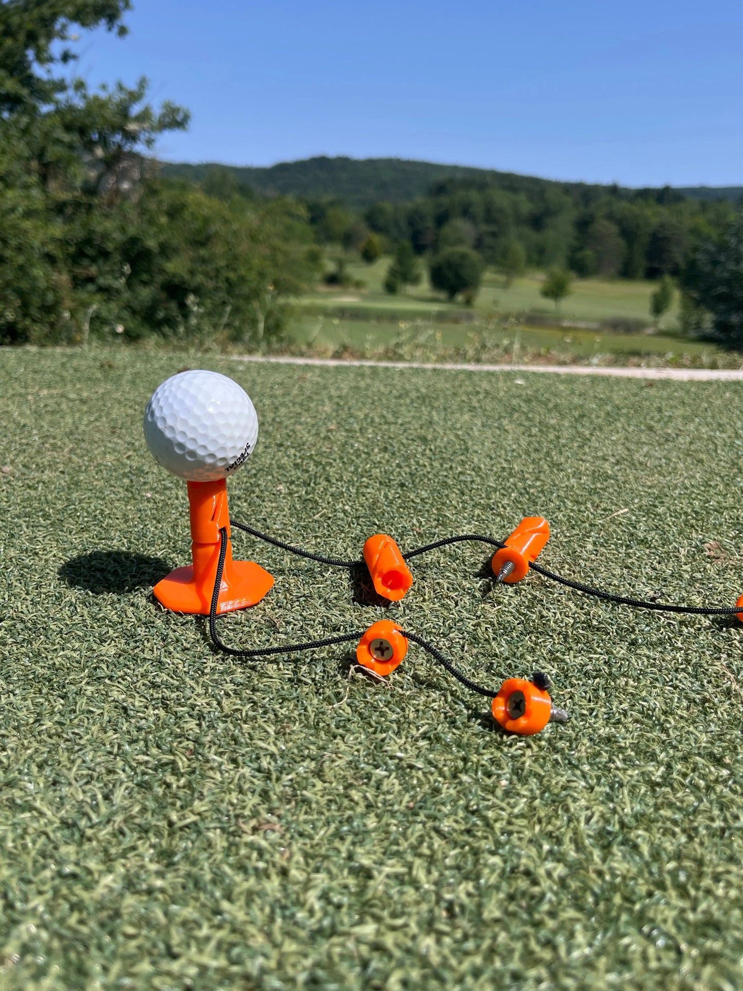 Vanotee de Tapis - Tee de golf pour tapis de practice - Tee de tapis pour golf - Suppa.