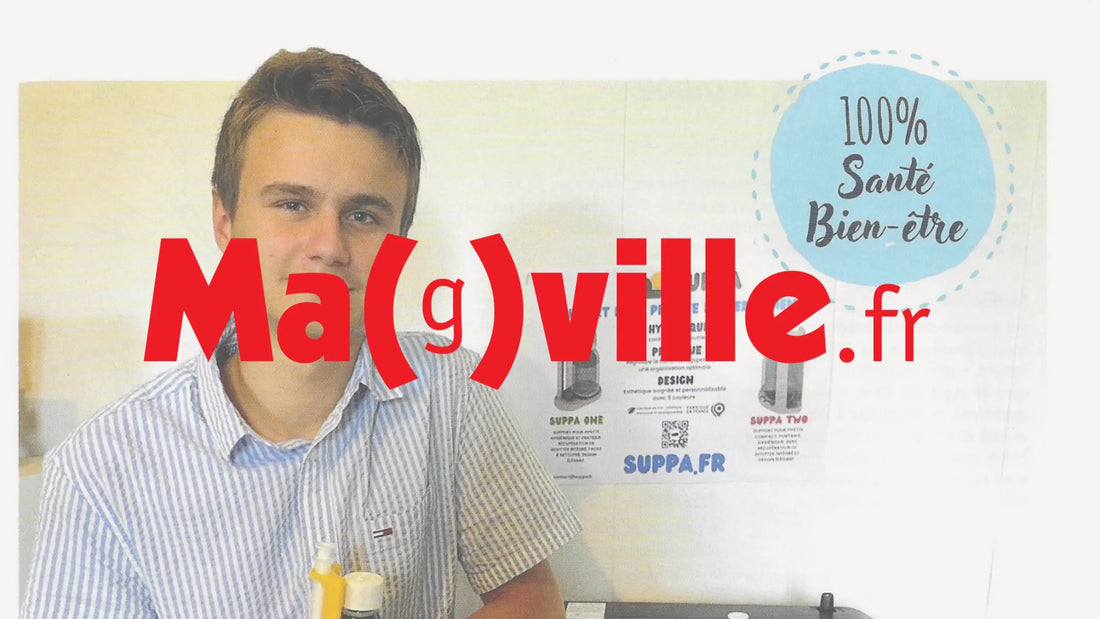 Magville : Quand jeunesse rime avec innovation : l'invention géniale de Baptiste Vanotti. - Suppa