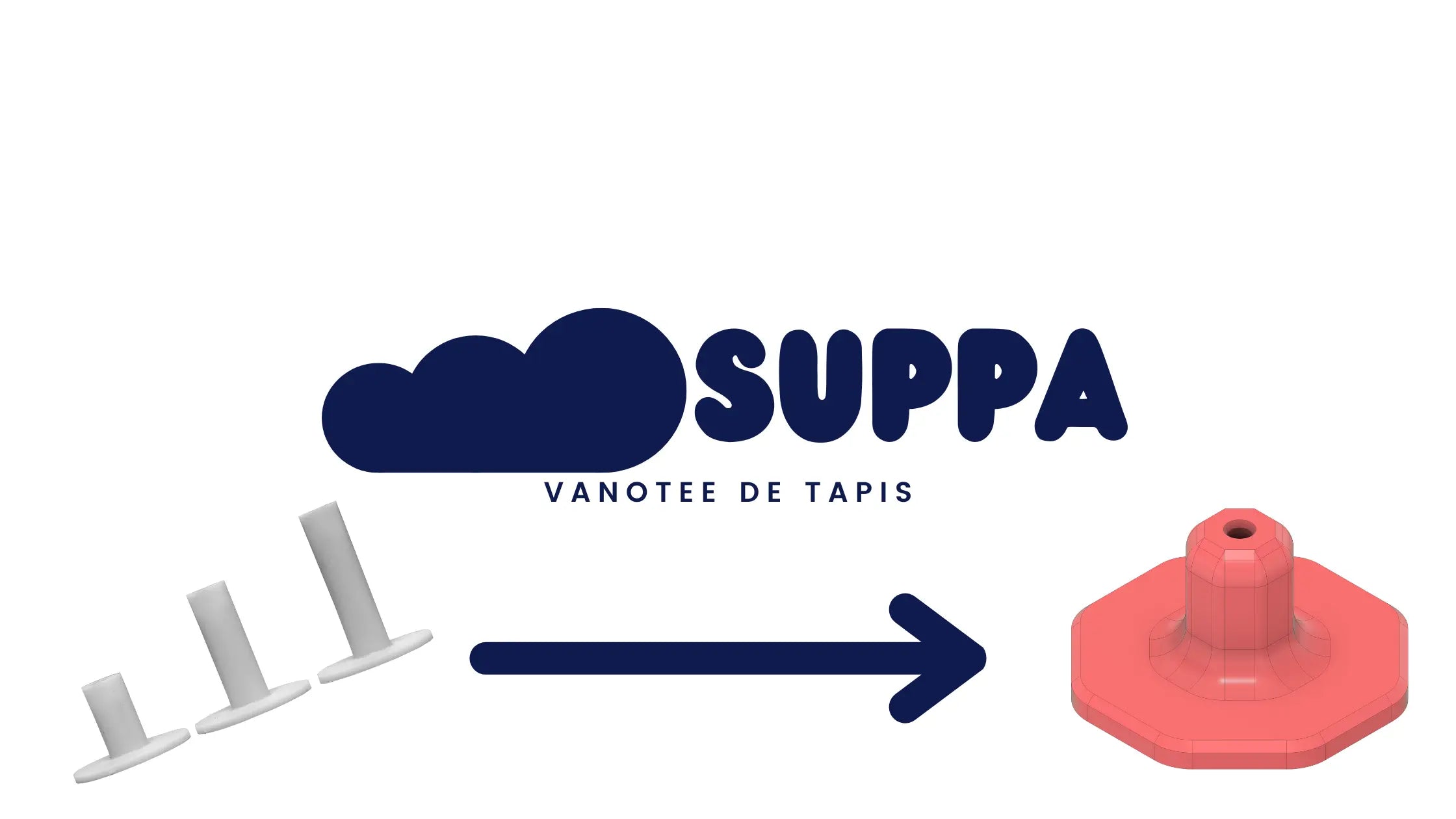 Vanotee de Tapis : un seul pré-tee pour toutes vos hauteurs d'entraînement - Suppa