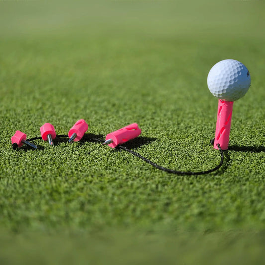 Vanotee -Tee de golf incassable et anti-perte- Rose-Sans - Suppa