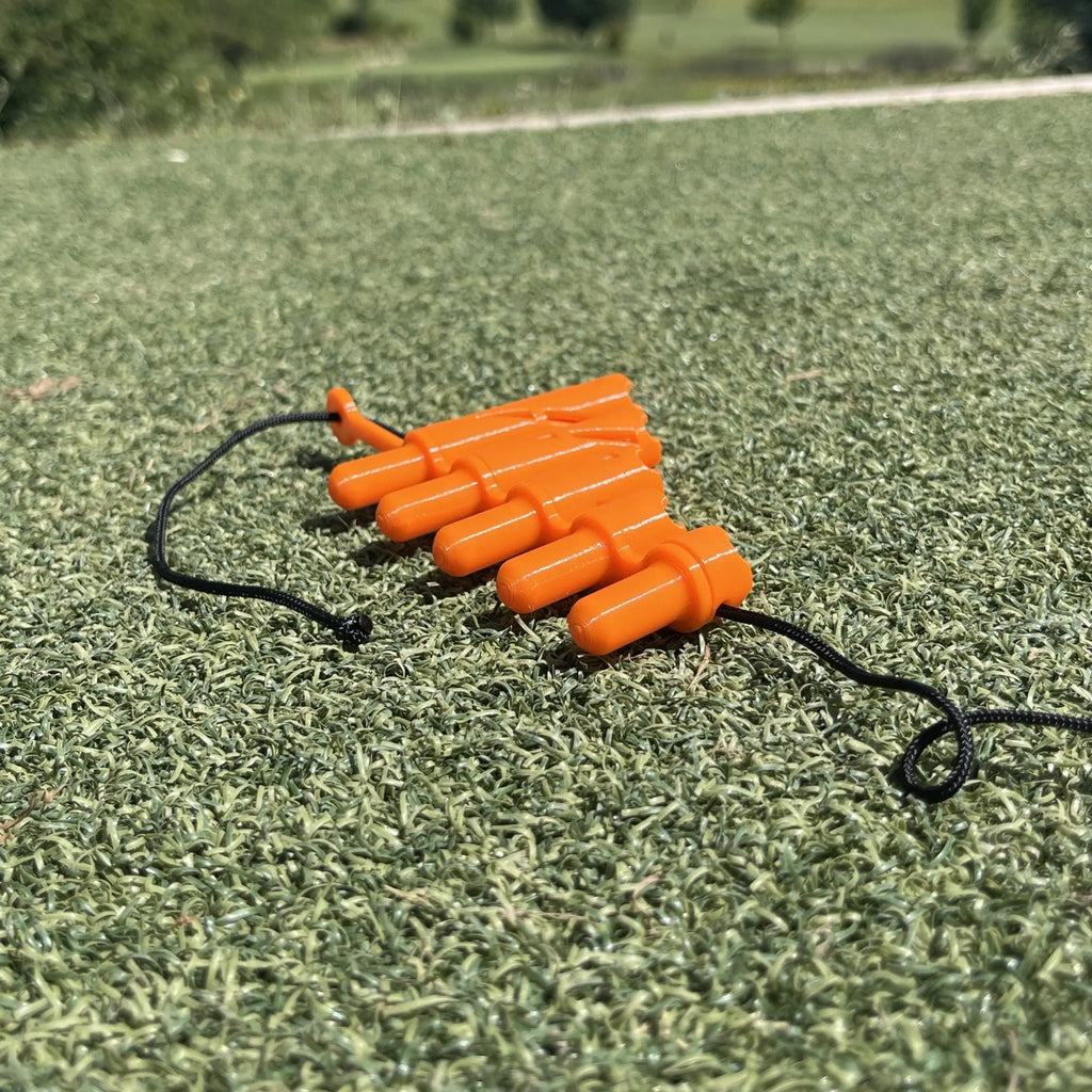 Vanotee – tee de golf durable- Orange-Orange - Suppa