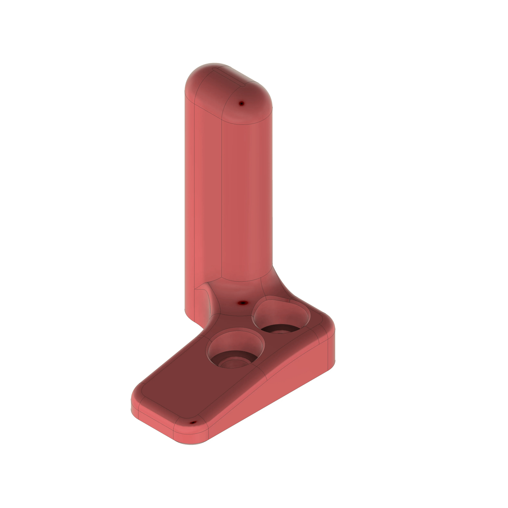 Becquet tir couché - Gauche - Rose - Suppa