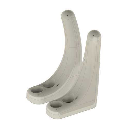 Becquet tir debout - Gauche - Bleu - Suppa