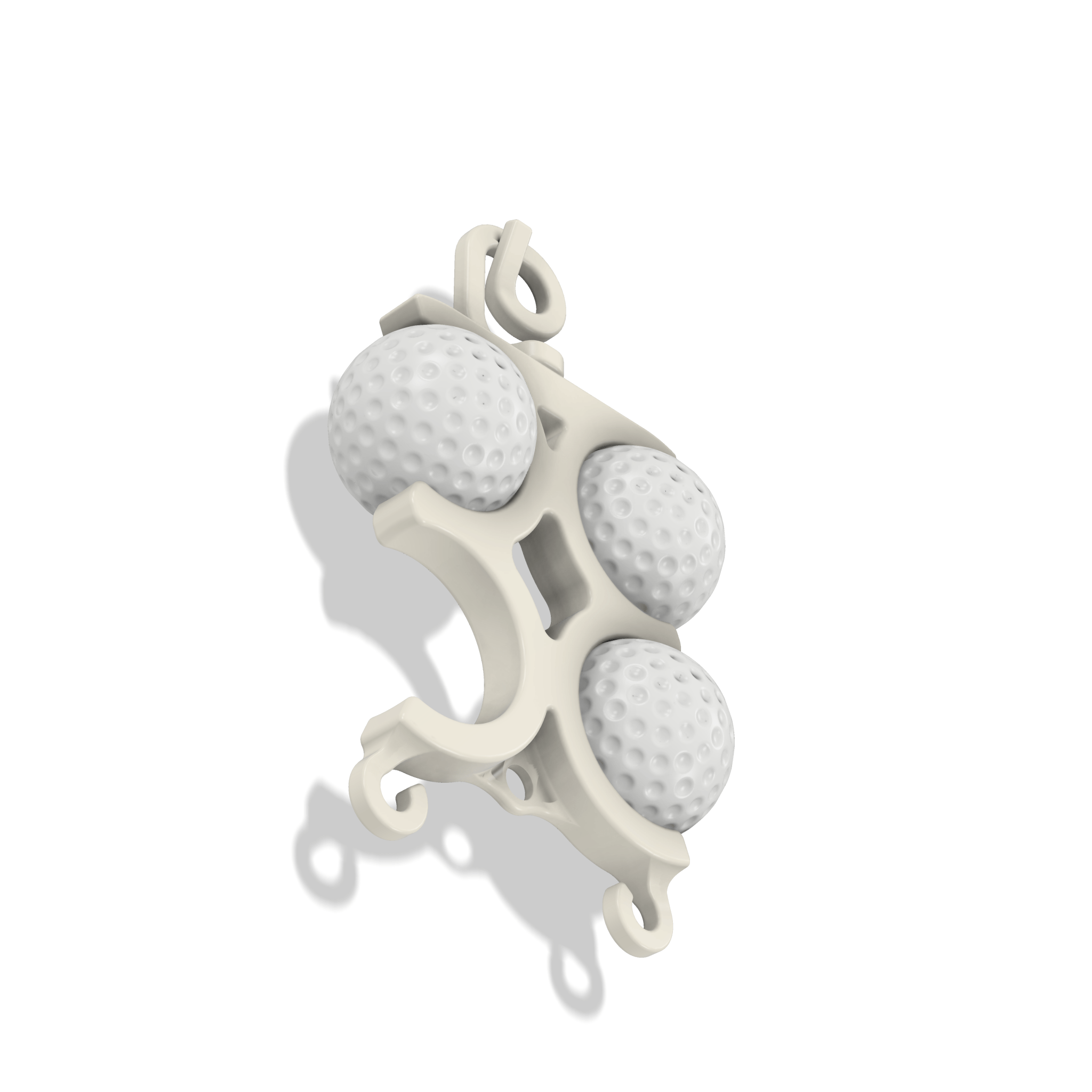 Porte Balle de Golf - Blanc - Suppa